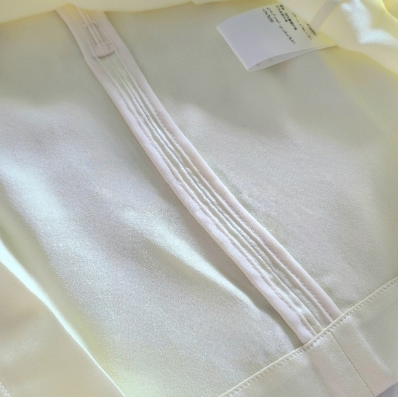 3.1 Phillip Lim One-Shoulder Sleeveless Top, Size 10, Cream, NWT - Picture 11 of 14